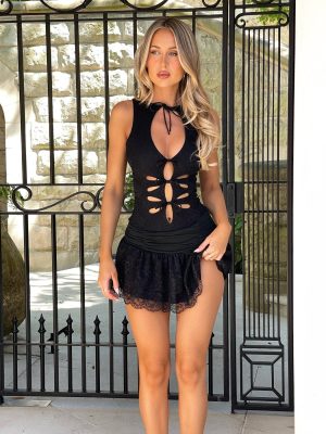 EMERY MINI DRESS BLACK
