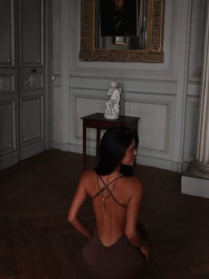 GYPSY MAXI DRESS CHOCOLATE