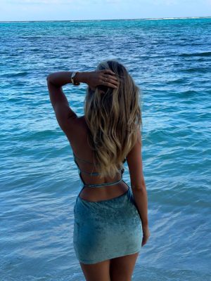 REBELLE MINI DRESS SAGE