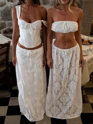 SOREN MAXI SKIRT WHITE