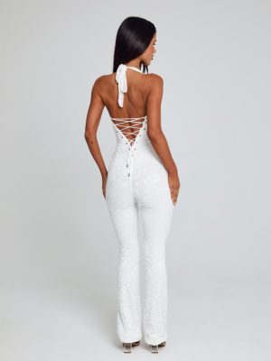 SAWYER JUMPSUIT WHITE